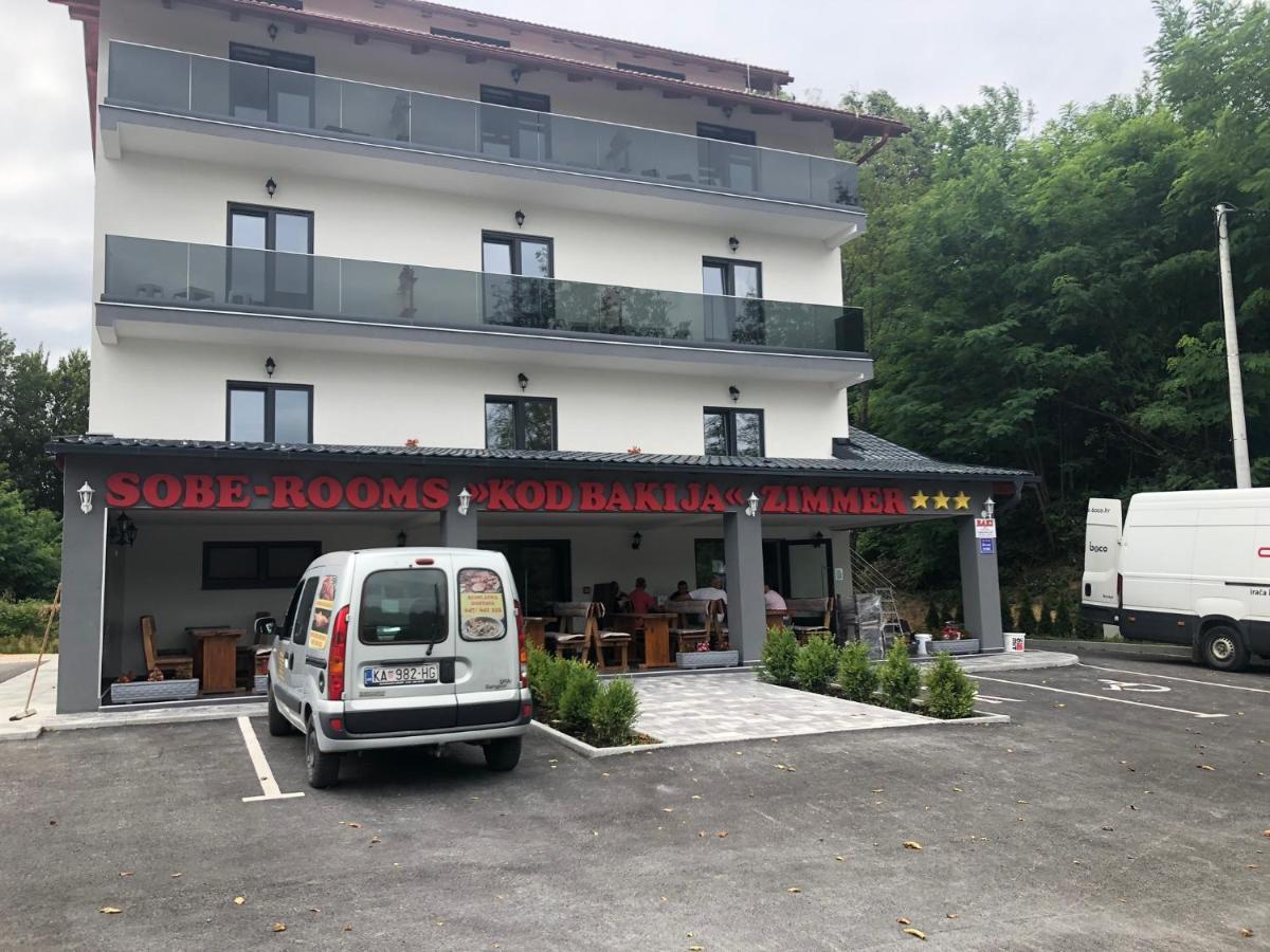 Bed and Breakfast Sobe Kod Bakija Карловаць Екстер'єр фото